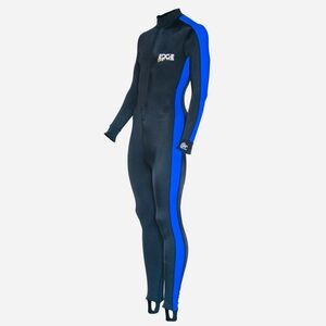 EUC Unisex Edge Lightweight Cold Water Scuba Diving Lycra Full Body Wetsuit Zip